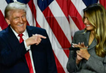 Los latinos, en especial los hombres, le dan su voto a Trump