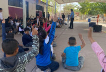 Imparten Taller De Seguridad Vial Y Leyes De Tránsito A Alumnas, Alumnos, Madres Y Padres De Familia De La Primaria Rafael Amaya Amaya