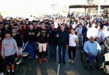 Entrega Javier Lamarque uniformes a más de 800 atletas de Cajeme para los juegos nacionales conade 2025