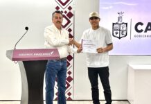 Reconoce Javier Lamarque el Talento de Campeones Cajemenses en BOXEO