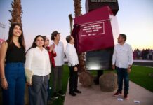 Inauguran gobernador Durazo y alcalde ‘Beto’ Vázquez la primera etapa del Malecón de Huatabampito
