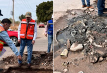 Supervisa Javier Lamarque acciones de plan emergente de atención en drenaje sanitario al norponiente de Cajeme