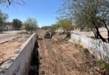 Tiene ayuntamiento de Hermosillo un avance del 90 por ciento en limpieza de canales