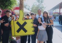 Llevan Toño Astiazarán y Patty Ruibal programa Advertencia contra las adicciones a jóvenes de la secundaria No. 8