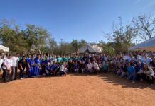 Realizan en Cajeme caminata y brigada por la salud