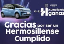 Contribuyentes pueden consultar folios para el sorteo del carro eléctrico ¡En la H, Cumpliendo Ganas!