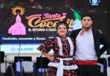 Disfrutan cientos de familias del arranque de semana santa 2025 EN CÓCORIT