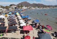 Gran afluencia de visitantes en San Carlos y Miramar durante Semana Santa 2025