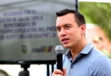 “Alerta máxima” en Ecuador por advertencia sobre posible atentado contra Noboa