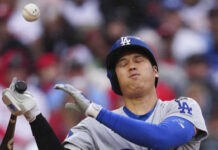 Dodgers pierden dos de tres en serie ante Phillies