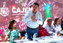 Realiza Javier Lamarque banderazo de inicio a semana santa en cócorit “el retorno a nuestro origen” 2025