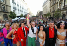 Gran jolgorio en honor a Tongolele y clubes de baile