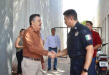 Javier Lamarque realiza recorrido de supervisión de la rehabilitación y modernización de la SSPM en Cajeme