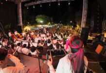 Complace con música guapachosa la Orquesta Sinfónica Infantil y Juvenil de DIF Hermosillo en las Fiestas del Pitic 2025