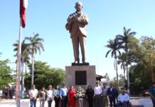 Conmemora gobierno de Cajeme el 130 aniversario luctuoso del general Lázaro Cárdenas del Río