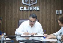 Firman acuerdo para rehabilitación del parque industrial como estrategia para estimular el desarrollo económico de Cajeme