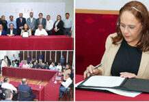 Firma Ayuntamiento convenio con universidades