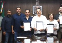 Firman acuerdo para rehabilitación del parque industrial como estrategia para estimular el desarrollo económico de Cajeme