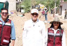 Supervisa alcalde avance en pavimentación de calles