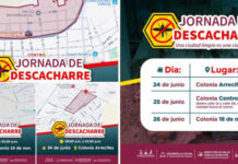 Tendrán colonias Arrecifes, Centro y 18 de noviembre Jornada de Descacharre