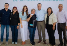Anuncia Toño Astiazarán junto a Patty Ruibal clínica CRECES En Salud en la Café Combate