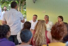 Acerca Toño Astiazarán atención y servicios del Municipio a la colonia Ley 57
