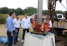 Con 29 nuevos pozos en operación, se avanza en acciones para garantizar abasto de agua: Toño Astiazarán