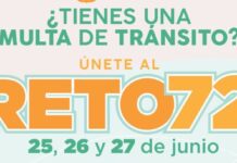 Ofrece Tesorería Municipal descuentos en multas de tránsito con ‘Reto 72’