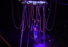 Tirolesa falla en pleno concierto y casi tira Katy Perry