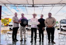 Mejoran alcalde Javier Lamarque y Gobernador Alfonso Durazo la movilidad en el transporte Urbano y entregan más vialidades recuperadas