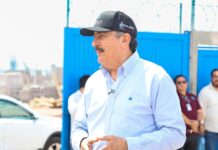 Supervisa Javier Lamarque los últimos detalles de equipamiento y operación del pozo «MISIÓN DEL PRADO»
