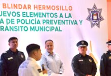 Refuerza Toño Astiazarán acciones en seguridad con nuevos agentes a la Policía Preventiva y Tránsito Municipal