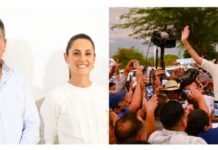 Recibe Javier Lamarque en Cajeme a la presidenta de México Claudia Sheinbaum y al Gobernador Alfonso Durazo