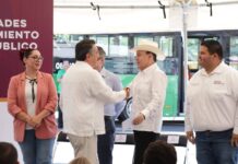 Cajeme recibe 31 nuevas unidades de Transporte Público