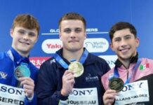 Randal Willars gana medalla de bronce en plataforma de 10 metros