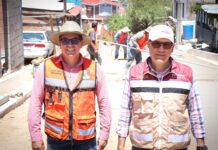 Supervisa Alcalde obras de pavimentación