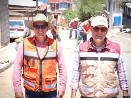 Supervisa Alcalde obras de pavimentación