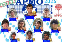 Medalla de oro para México en Olimpiada de Matemáticas de Asia y el Pacífico 2025