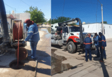 Agua de Hermosillo refuerza operativo para atender afectaciones en líneas sanitarias tras lluvias