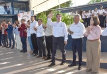 ELÍAS RETES PRESIDE ARRANQUE DEL CICLO ESCOLAR 2025-2026 EN NAVOJOA