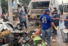 Atiende Gobierno Municipal a familias de la colonia La Caridad afectadas por lluvias, a quienes se les recomendó evacuar la zona