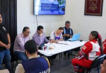Mantienen reunión de trabajo Integrantes del Consejo Municipal de Protección Civil