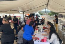 Lleva Ayuntamiento de Hermosillo jornada de salud a familias de La Caridad y alrededores