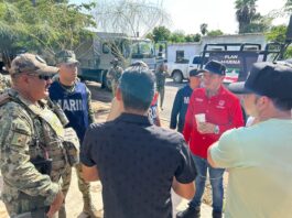 La Marina llega a Huatabampo para apoyar a damnificados por la Tormenta Lorena