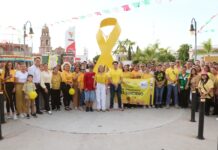 Marchan Navojoenses como promotores de esperanza en día mundial para la prevención del suicidio