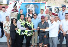 Entrega JFGN camiones y uniformes a Servicios Públicos