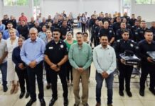 CAJEME REFUERZA A SU POLICÍA MUNICIPAL CON ENTREGA DE 1 MIL 400 UNIFORMES