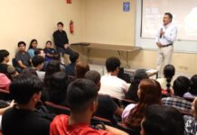 SOSTIENE JAVIER LAMARQUE DIÁLOGO DIRECTO CON ESTUDIANTES DEL ITSON NÁINARI