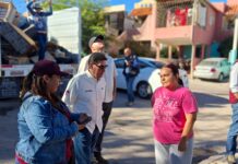 Realizan jornada de Sabarriendo en la colonia El Manantial