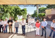 Da banderazos Javier Lamarque a obras públicas de desarrollo urbano en Cajeme
